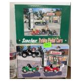 In box 1/12scale Sinclair die cast pedal cars