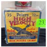 Vintage Peters High Velocity 12ga