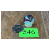 Oxblood marble