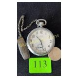 Elgin De Luxe pocket watch 30384709 w/Hickok