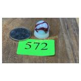 Oxblood marble