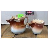 Australia creamer & Czech creamer been repaired