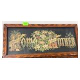Vintage What is Home without a Mother-23x10