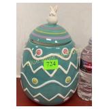 Easter cookie jar