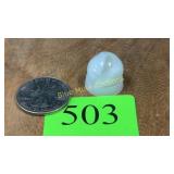 Slag glass marble