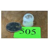 Slag glass marble