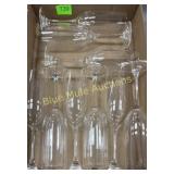 9 glass stemware