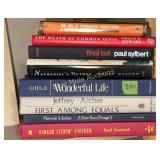 8 hardback books