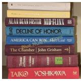 8 hardback novels