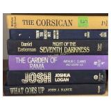 6 hardback books
