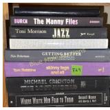 8 hardback books