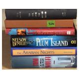 6 hardback novels