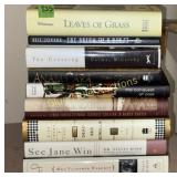 9 hardback books