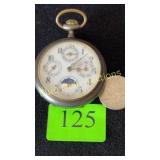 Swiss pocket watch-seems to be working