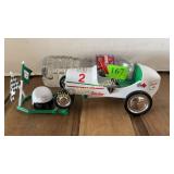 Sinclair die cast r#2 ace car w/extras