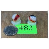 2 Hemet Patch marbles