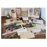 Early post cards 1906, 07, 08