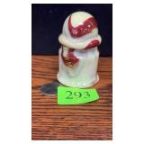 Vintage Akro Agate ashtray for car