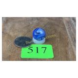 Slag glass marble