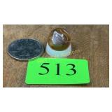 Slag glass marble