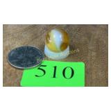 Slag glass marble