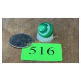 Slag glass marble