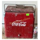 Vintage Coca-Cola cooler -rough