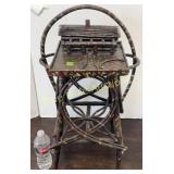 Vintage twig smoke stand