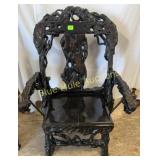 Root arm chair-42'tall,17'deep,29'across