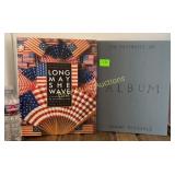 2 hardback coffee table books