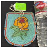 Shoshone fully beaded bag