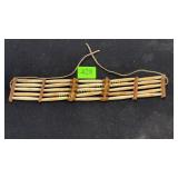Bone & beaded choker 12'long