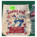 Vintage Marble King canvas tournament bag-Only