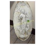 Cast iron plaque-20x9