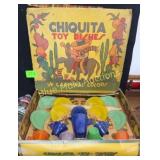 Vintage in box Akro Agate Chiquita Toy Dishes-