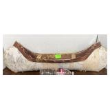 Birch bark canoe