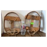 Vintage snowshoes