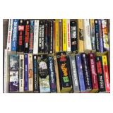 Assorted paperback books