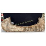 Lg birch bark canoe 30'long