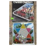 In box Chinese Checkers game w/marbles-Pressman