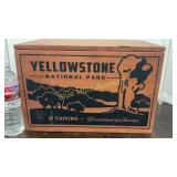 Yellowstone National Park box w/Fat Wood fire
