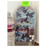 Vintage Marble Wing Shot Bagatelle Game