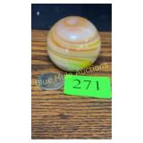 Vintage Akro Agate gear shirt knob