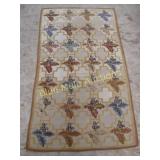 old latch hook rug-63x36