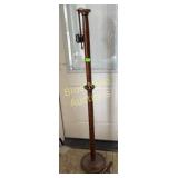 Wooden floor lamp-repairs needed-6ft tall