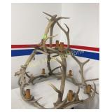 Lg Antler chandelier-43'tall x 39'across