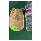 Akro Agates leather marble bag