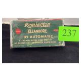 Vintage Remington kleanbore 32 automatic