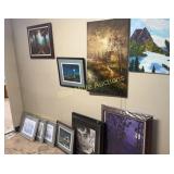 11 pcs of misc art