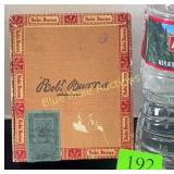Old Robert Burns cigar box 5cent
